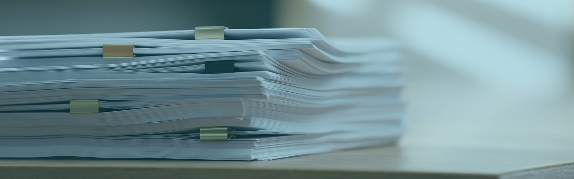 CU*Advance Change in Terms Paperwork Stack