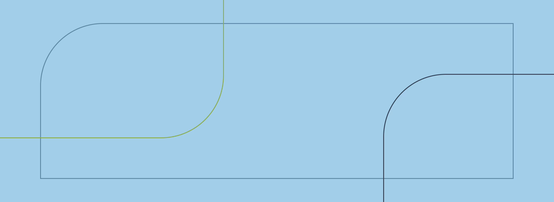 Light blue background with rectangle outlines in different colors.